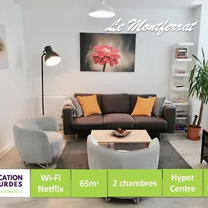 Le Montferrat - 65m2 - 2 - Rue De La Grotte - Hyper Centre , Lourdes France